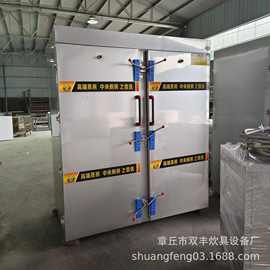 供应电气两用全钢发泡蒸箱  双门电汽两用蒸饭柜 蒸饭柜图片
