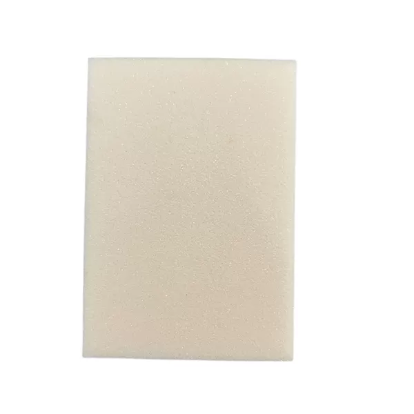 Back velvet sponge sand (white)