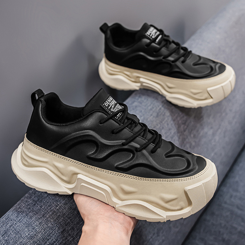 Zapatos de hombre de primavera y verano 25 nuevas tendencias de moda simple cuatro estaciones todo-fósforo casual sin cordones zapatos deportivos cómodos