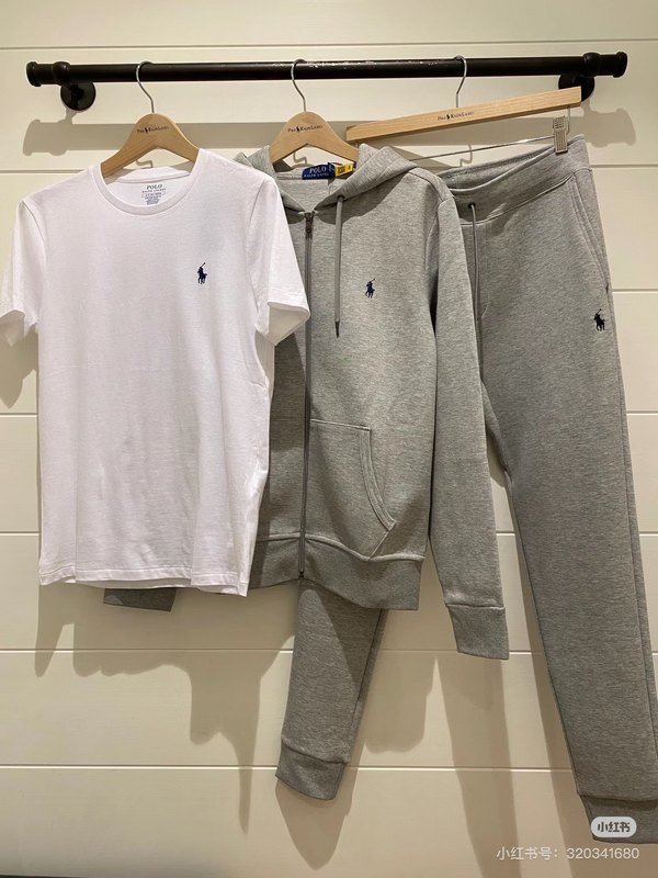 高品質rlラフポニー刺繍入りフード付きジップアップセーター、男女兼用、カップル向けジャケット、10色展開|undefined