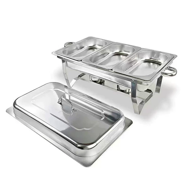 Silver three-frame model