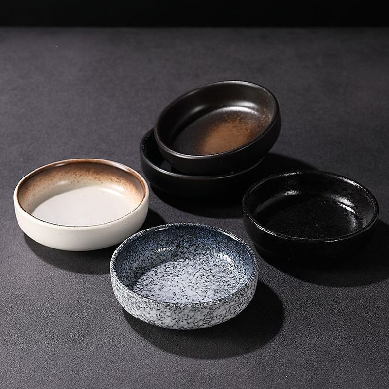 Japanese-style soy sauce dish, sauce dish, ceramic dish, condiment dish, mustard dish, household and commercial use, Japanese-style restaurant tableware