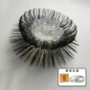 Roll up and straight down encrypted sheep eye circles + 18 beads into bead set