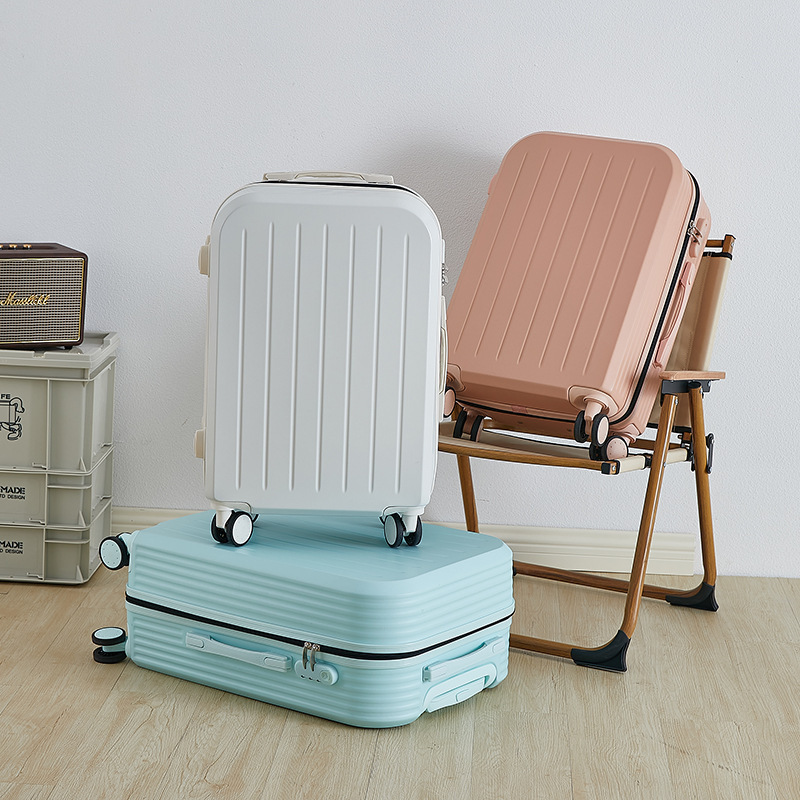 Luggage Suitcase 20inch Carry-On Suitcase for Women, New Trendy Japanese-Style Lightweight Student Password Lock Trolley Travel Suitcase for Men Luggage Suitcase 20inch Carry-On Suitcase for Women, New Trendy Japanese-Style Lightweight Student Password Lock Trolley Travel Suitcase for Men