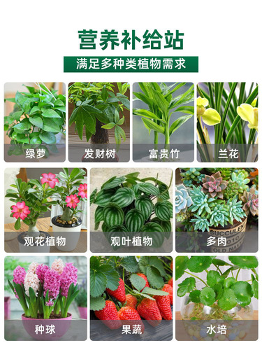 Dewoduo plant nutrient solution, general purpose foliar fertilizer for gardening flowers, hydroponics and soil cultivation plants