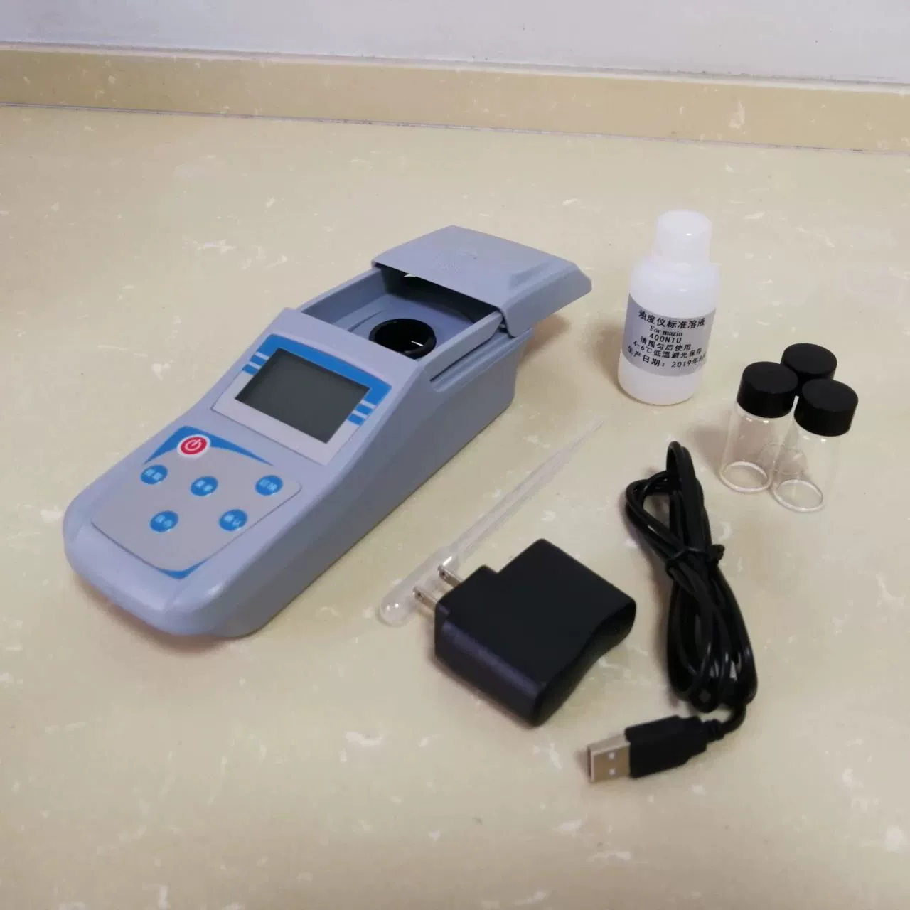 Портативный анализатор мутности в бассейне ZD-2A измеритель качества воды в бассейне