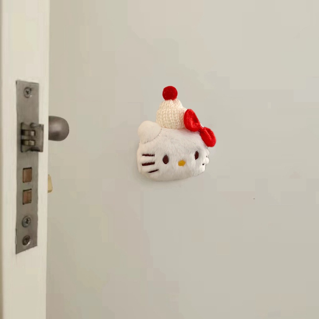 可爱卡通公仔卧室房门把手静音防撞垫贴门后缓冲墙壁保护垫