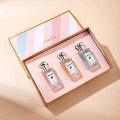 Hollywood Celebrity Eau de Parfum Set for Women - 3-Piece Gift Box with Long-Lasting Light Scent - Cross-Border Factory Wholesale