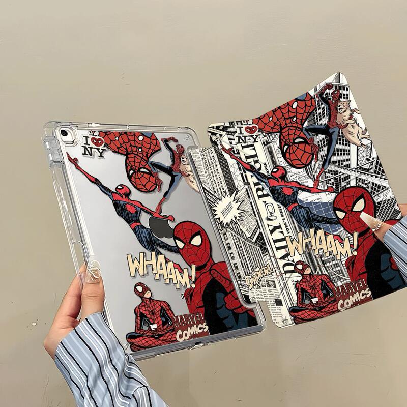 Leap Spider-Man iPad 11th Generation Pro 11inch Air6/7 Protective Case A16 Tablet MINI7 Protective Cover Apple 5 Leap Spider-Man iPad 11th Generation Pro 11inch Air6/7 Protective Case A16 Tablet MINI7 Protective Cover Apple 5