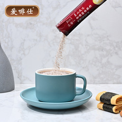 Specialty Strong Coffee Powder 1600g, Blue Mountain Flavor Instant Coffee Powder 100 Pack, 3-in-1 Mellow Coffee