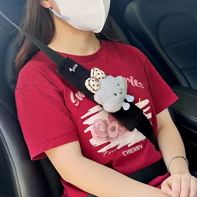 Cute Cloud-Shaped Plush Seatbelt Seat belt shoulder pad