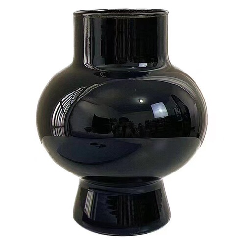 High-end ins decoration internet celebrity niche vase small ornaments living room flower arrangement transparent water cultivation simple glass vase