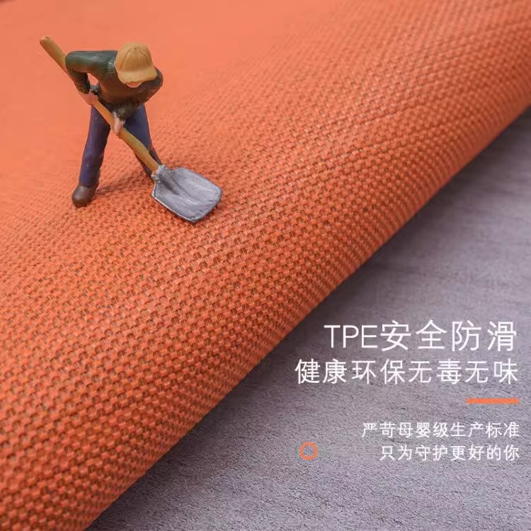 TPE alfombra de suelo redonda almohadilla de madera almohadilla de protección de suelo sala de estar almohadilla de mesa de té sala de estar alfombra antideslizante alfombra anti-sucio aislamiento acústico