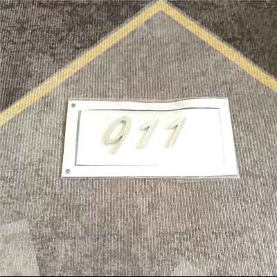 Porsche Panamera rear Car logo - standard-911