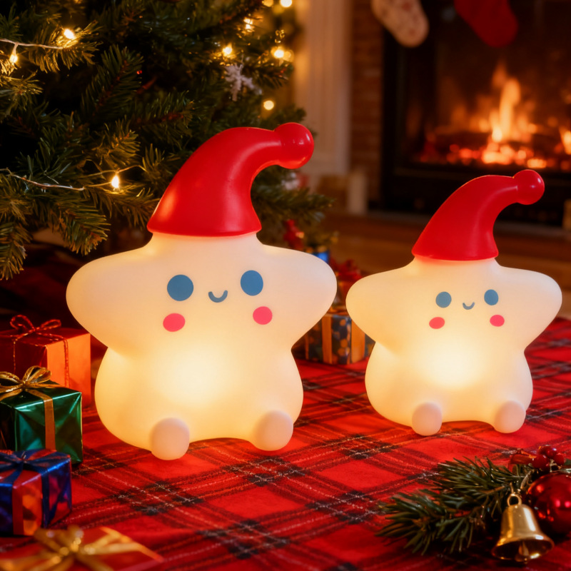 Christmas Kindergarten Gift Star Night Light Toy Gift Children's Birthday Souvenir Luminous Decoration