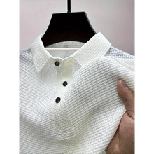 T 17080 Sophisticated lapel business polo shirt ����緭����