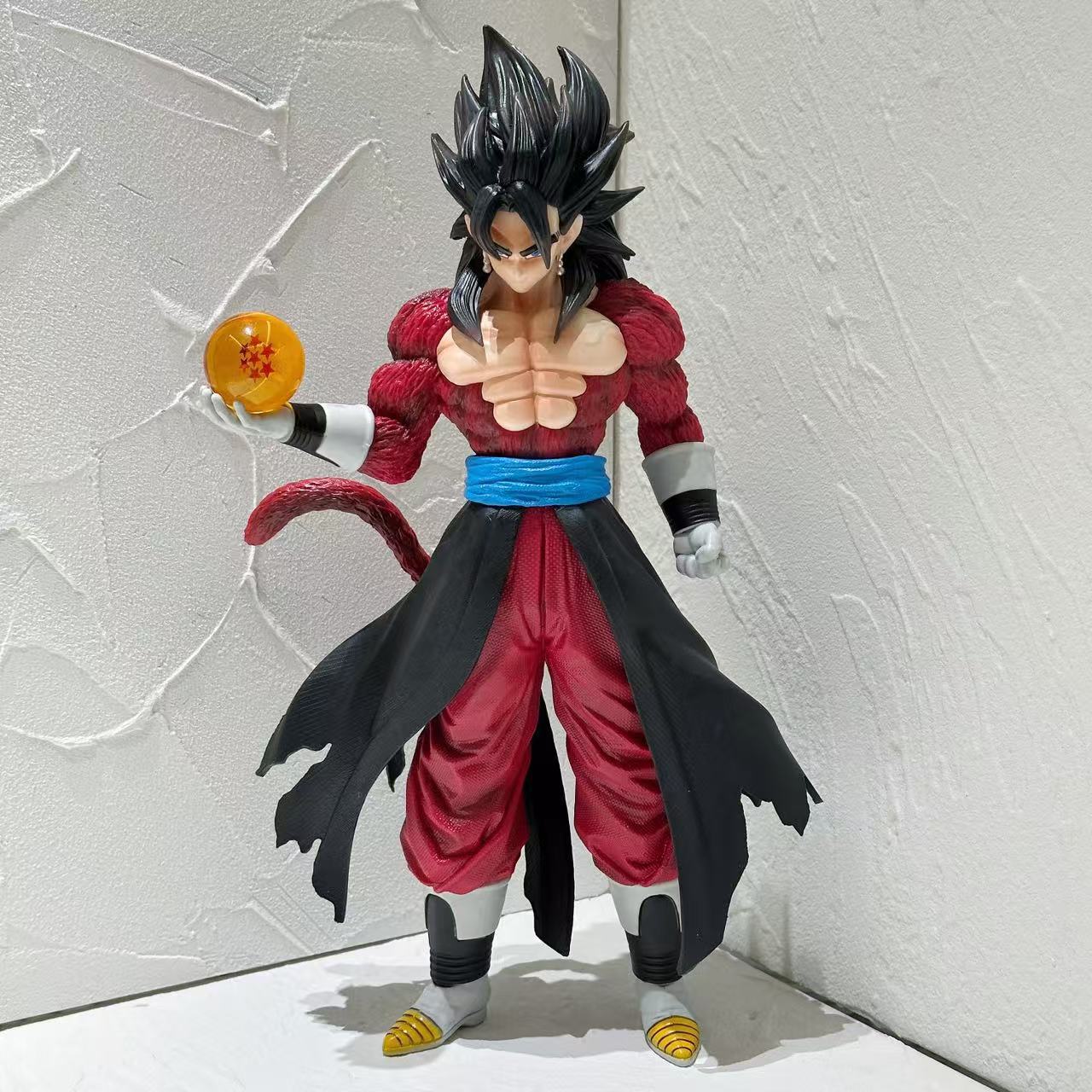 30cm súper Saiyan Goku Vegeta cómic color, Goku abraza a padre e hijo, super cuatro manos al por mayor