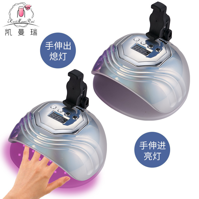 Lámpara de Uñas de Alta Potencia de 280W con Luz Roja, Lámpara UV Portátil para Curar Esmalte de Uñas en Gel, Venta al por Mayor Transfronteriza