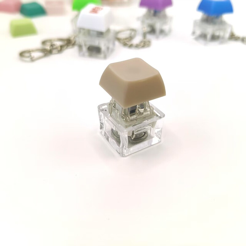 龙跨境罗斯卡解压马键盘按压解压指尖挂件创意帽钥匙键盘俄罗斯钥|undefined