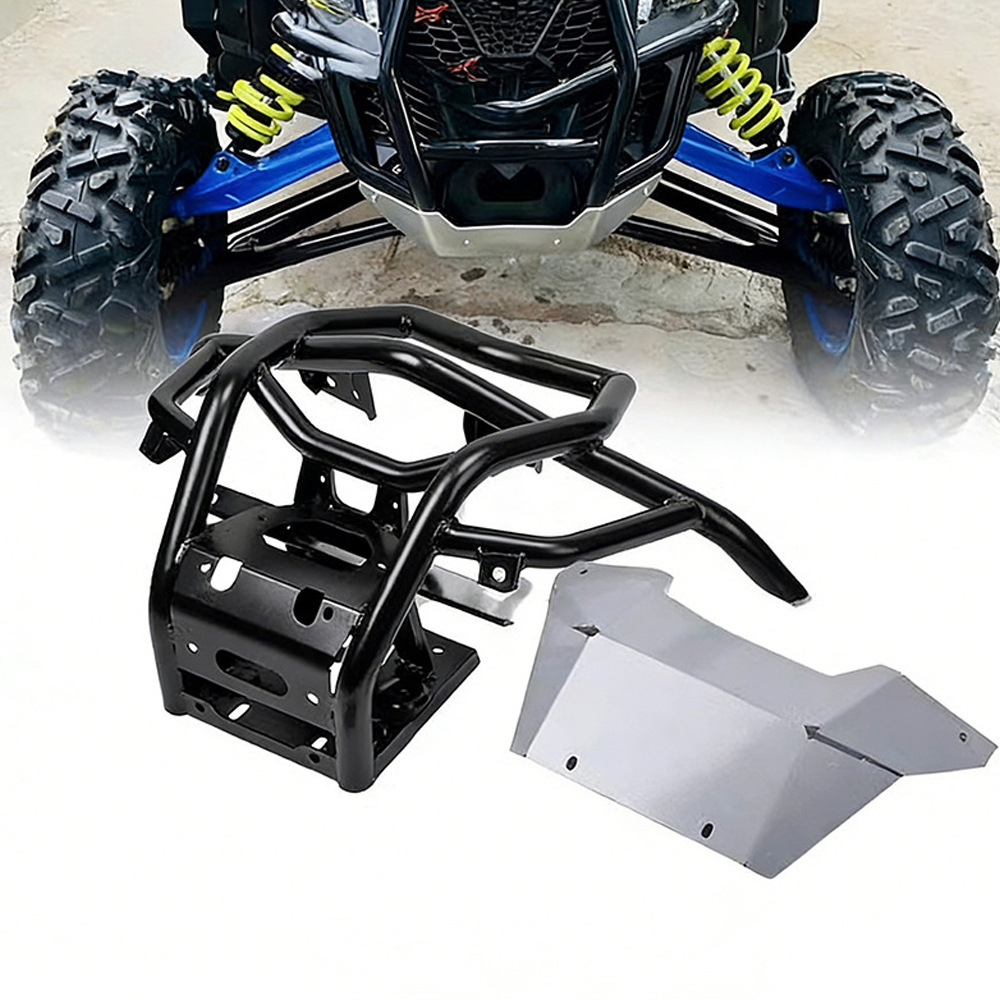 Suitable for Bombardier Can Am Maverick X3 front bumper, front guardrail, ATV modification parts