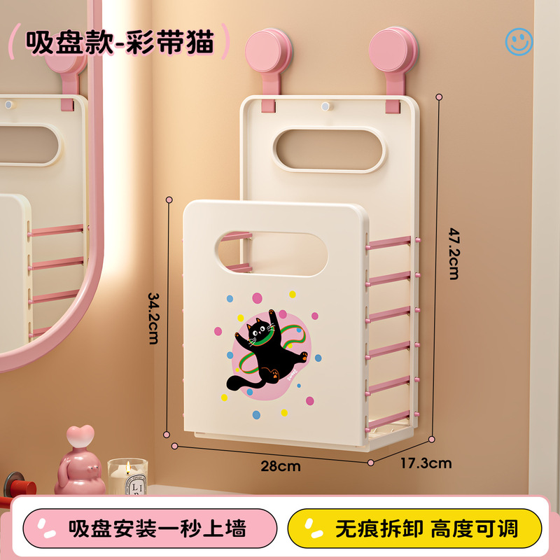 家庭用高価値汚れた衣類バスケット、汚れた壁掛け折りたたみ式汚れた衣類バスケット、ランドリーバスケット、浴室用衣類収納バスケット|undefined
