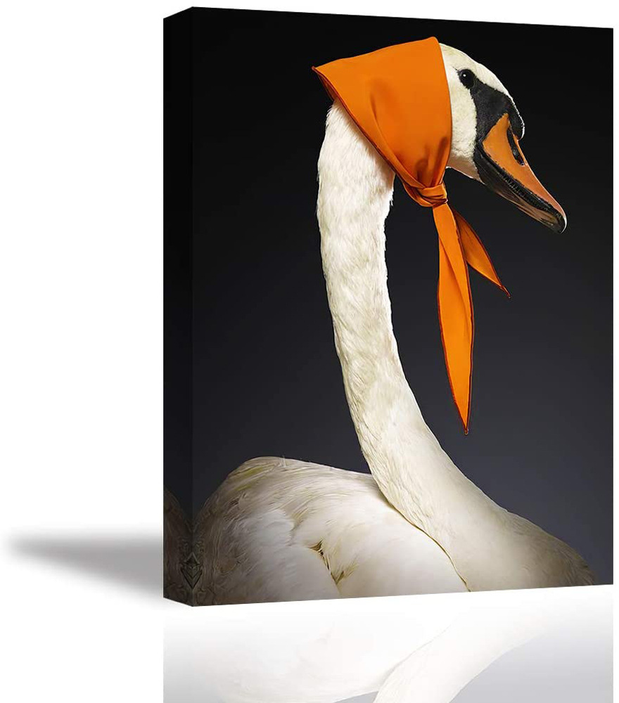画谷 (Cross-border trading), inkjet swan, scarf, Amazon, ebay