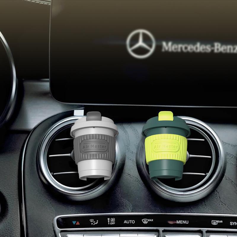 コーヒーカップシリーズ車の香水エアコン吹き出し口アロマセラピー長期的な軽い香り車の高級フレグランス装飾品|undefined