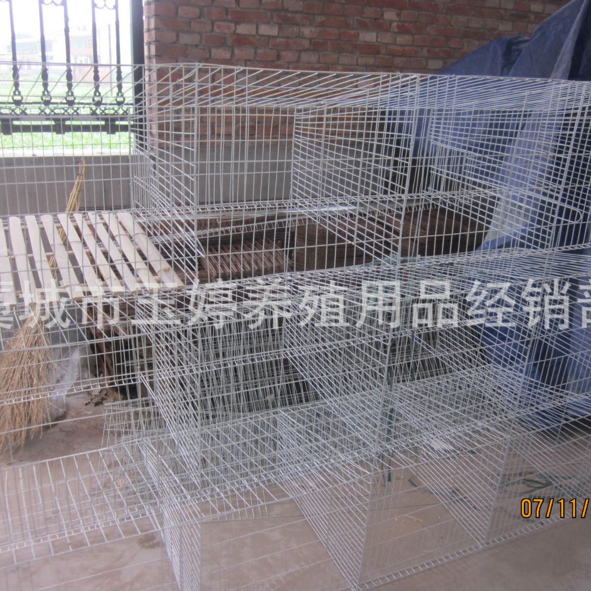 厂家批发销售兔笼动物笼子养殖用品加粗加密3层兔笼4层兔笼