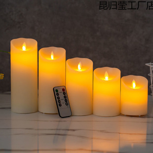 Electronic Candle Wedding Celebration Birthday Candle Light Rechargeable Dormitory Confession Script Killing Family Candle Light