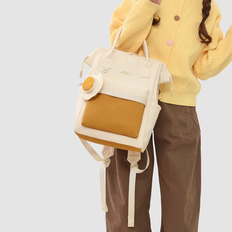 New Waterproof Lightweight Mommy Bag Multifunctional Bag Simple Shoulder Fashion Pregnant Women Newborn Baby Outing Handbag