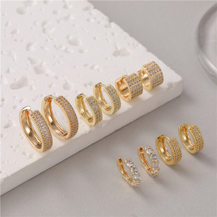 �߼��ж��ۂ����ʯ14K��������ʽ18k���W����Ȧ���hŮ˯�X��ժ