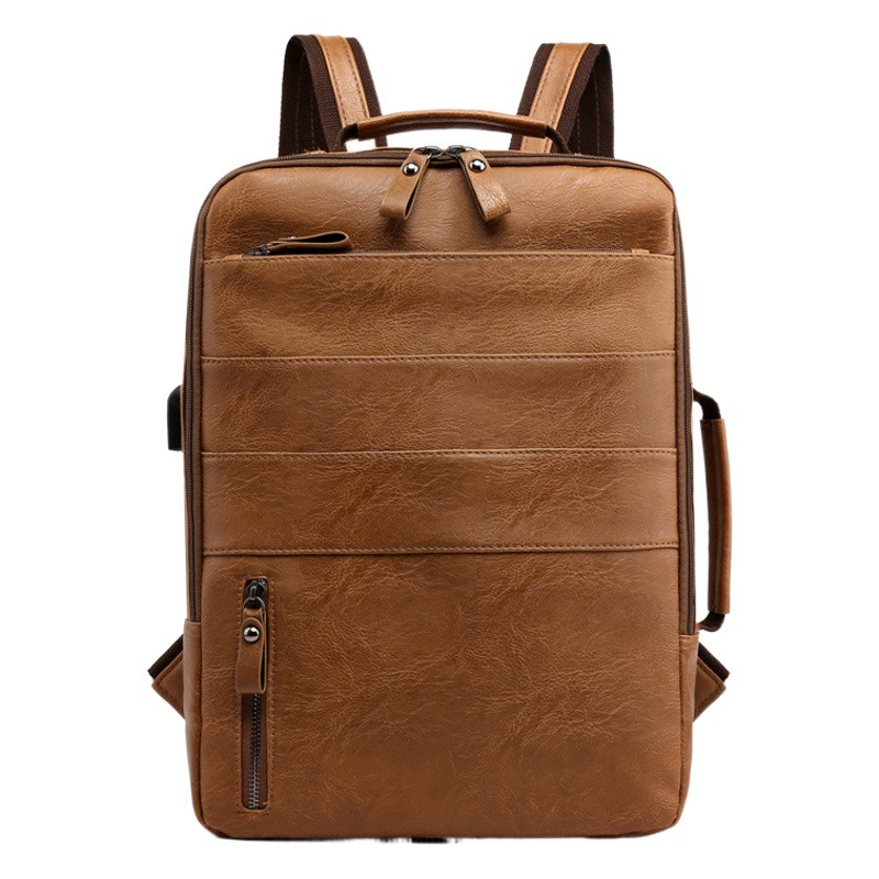 PU сумка на плечо 2023 новая сумка usb зарядный интерфейс 14-дюймовая сумка на плечо бизнес мужская сумка на плечо