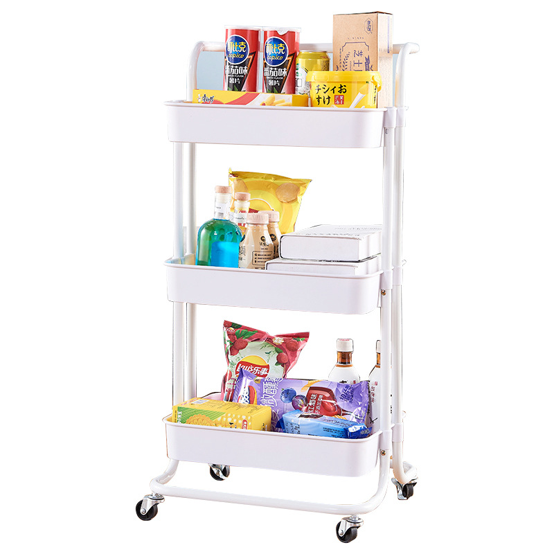 Carrito de Almacenamiento Multiusos Móvil - Para Cocina, Libros, Juguetes o Snacks