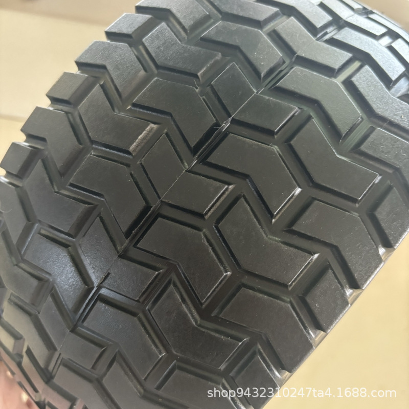 13x6.50-6 pu轮无内胎轮免充气发泡轮 折叠车手推车防刺轮