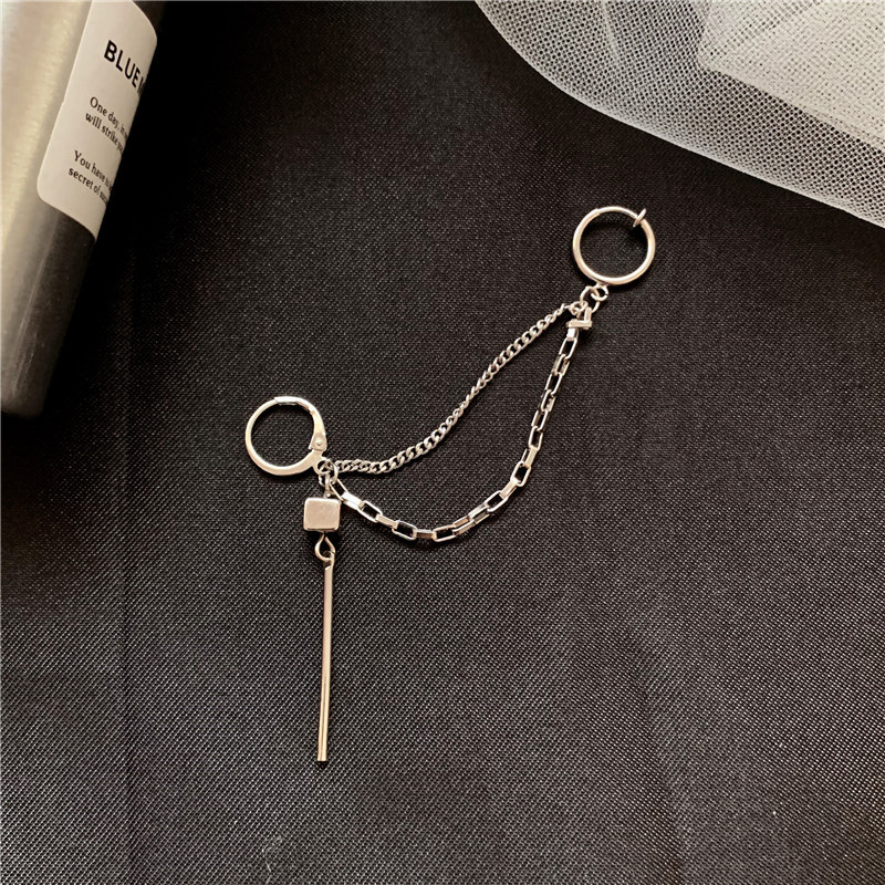 满钻蝴蝶珍珠流苏耳环