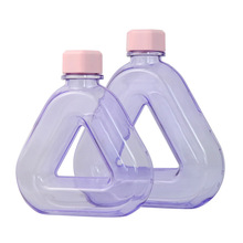 TRITAN新款三角水杯 夏季儿童水杯 食品级塑料运动水瓶