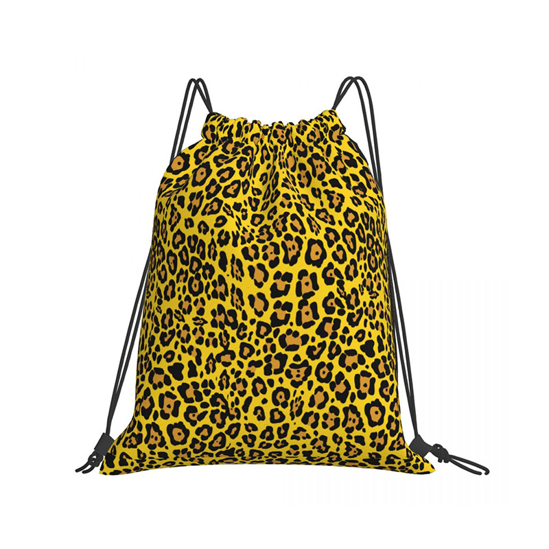 Bolso con cordón transfronterizo Bolso de gran capacidad europeo y americano Maratón al aire libre femenino Deportes Fitness Mochila Logotipo personalizado