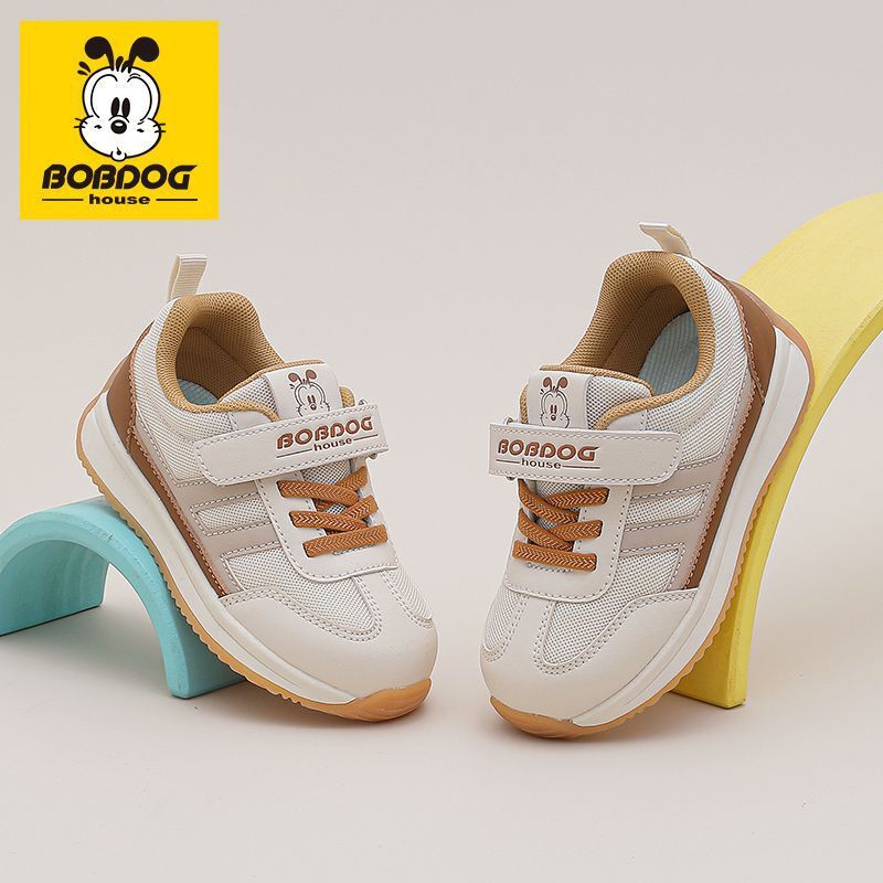 Babudou Kidsren's Shoes, Boys' Shoes, 2026 Spring New Kidsren's Baby Shoes, Breathable Soft-Soled Little Girls' Sports Shoes
