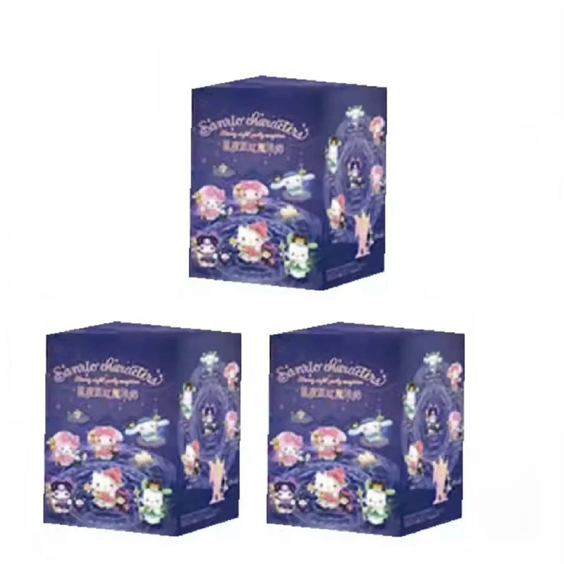クロミ星月夜パーティーマジシャンシリーズブラインドボックストレンディなハンドメイド人形デスクトップ装飾品誕生日ギフト|undefined