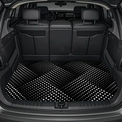 Avtomobil döşəmə paspasları – floor mats, dustproof full-cover car - 26415hbxdz-23-75100cmcrystal-velvet-with-dotted-plastic-backing