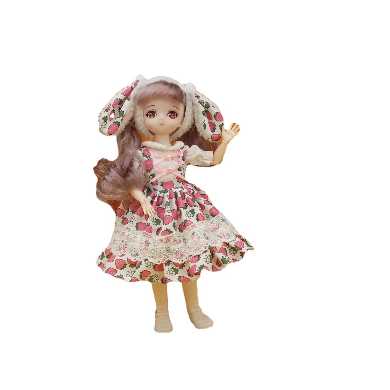 30厘米二次元手办娃娃公主过家家女孩儿童玩具换装生日礼物设计