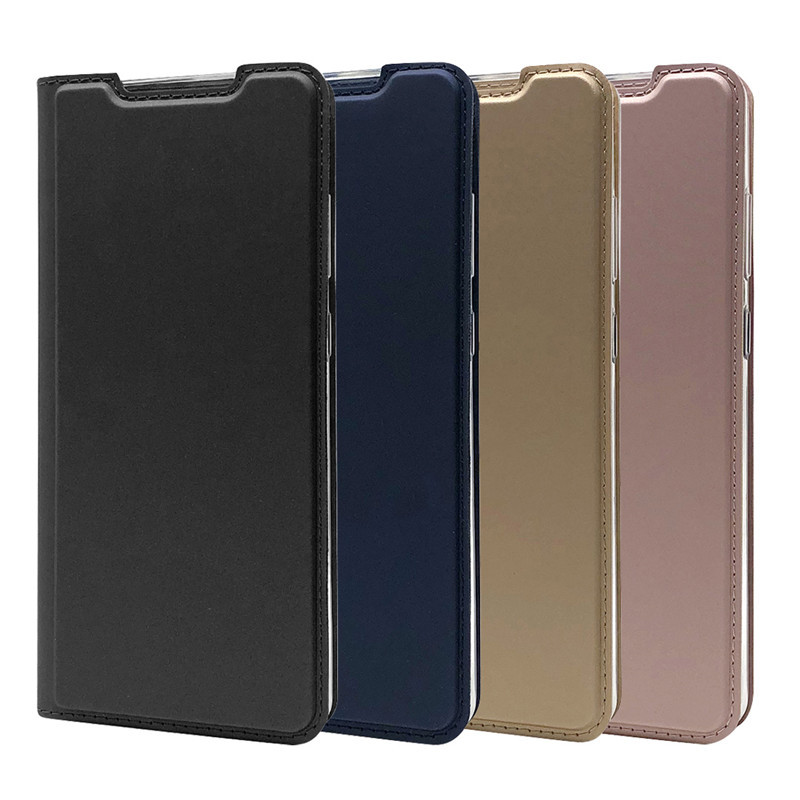 Suitable for Sony 10th voltage phone leather case Xperia 1st to 5th generation flip cover solid color suction XZ3_voghion.com