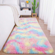 I 81403 Bedroom plush bedside carpet mat ����ë�޴��ߵ�̺��