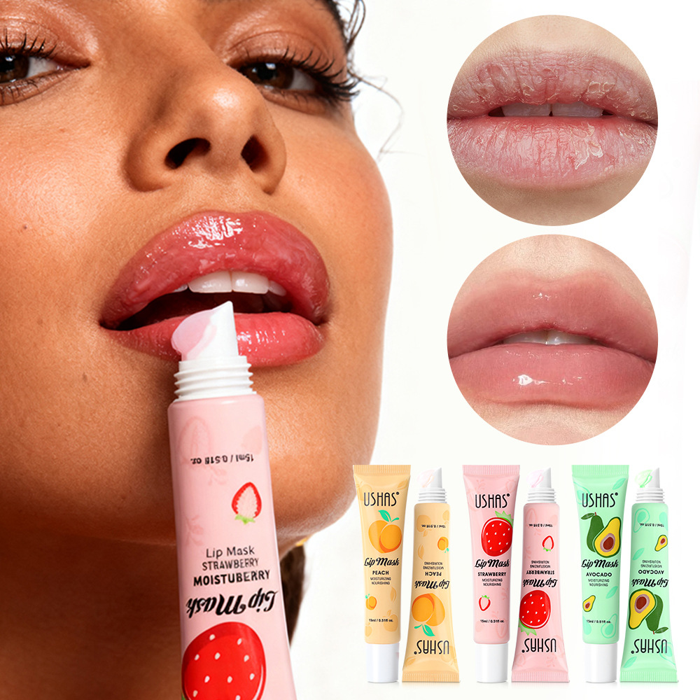 USHAS Cross-border spot manguera mascarilla de labios cuidado de labios comercio exterior-LG2394 image 3