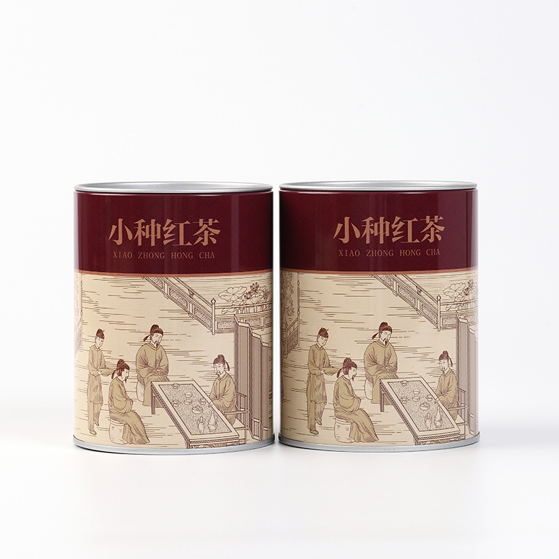 小圆罐圆铁罐圆茶叶罐迷你罐茶叶小圆罐绿茶圆罐红茶圆罐
