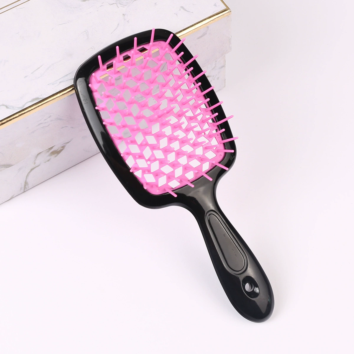 Brush, curly air bag, massager, adds volume
