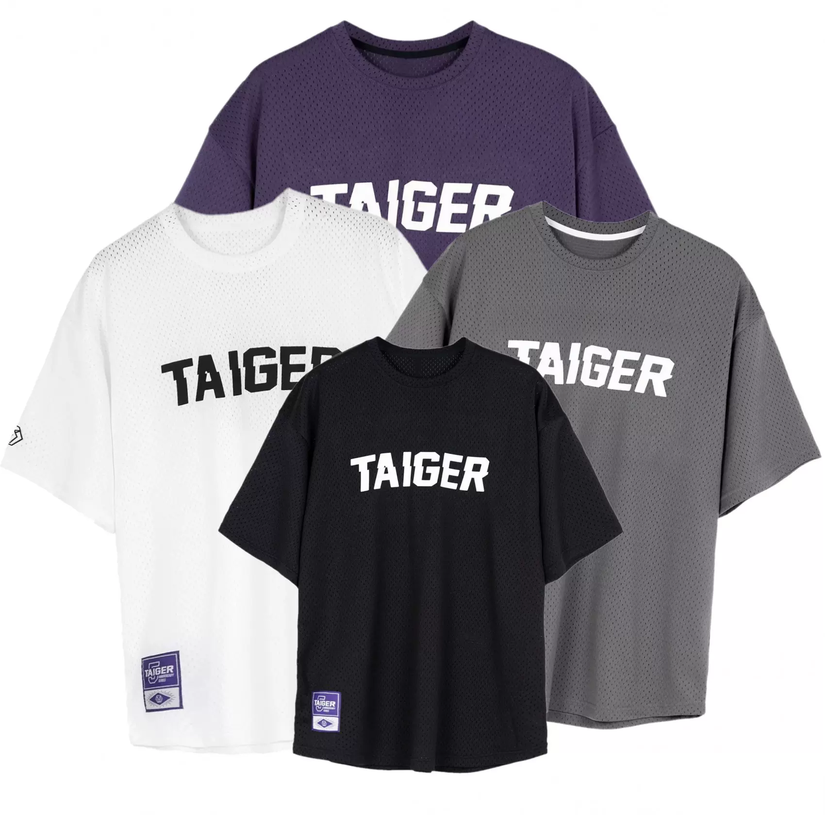 肌肉潮牌印花元素健身短袖男跑步训练速干透气宽松运动T恤衣服