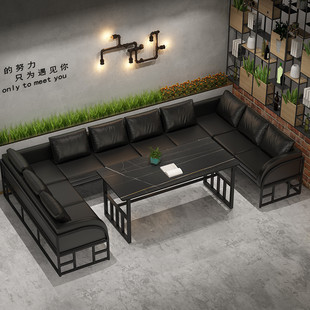 Bar table and chair industrial style bistro music dining bar clear bar deck sofa coffee Western restaurant table and chair leisure area