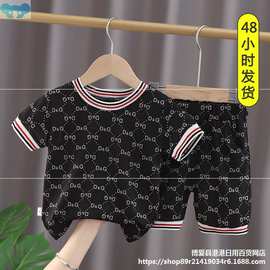 Children's clothing 2021  clothes summer short-sleeved suit