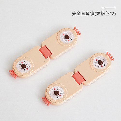 Manlong child protection lock child baby push-pull cabinet door lock baby drawer screen window refrigerator safety lock